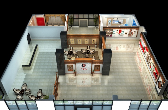 華孝大德療養院展廳建設