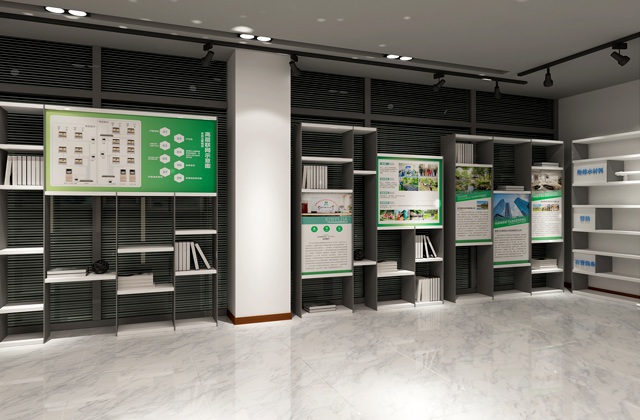 瀘州市金誠置業房地產工法展廳設計