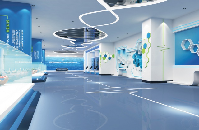 華西精準醫學研發創新成果展廳設計