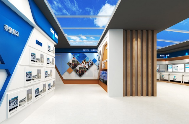 四川麥克威科技公司產品展示廳設計