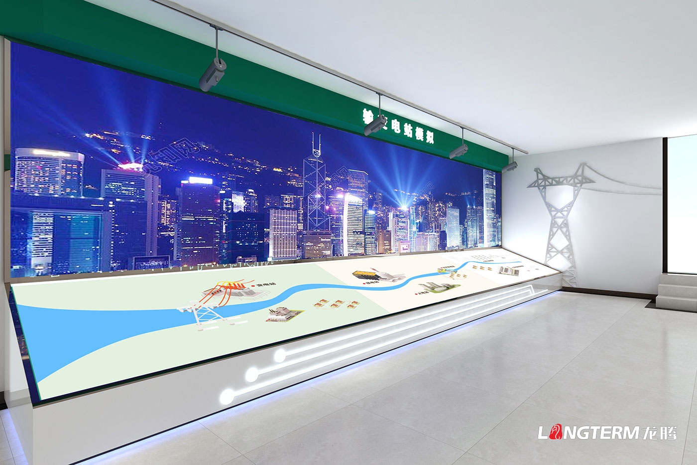 中國能源科普教育基地文化設計與施工_四川華東電氣集團有限公司文化科普設計