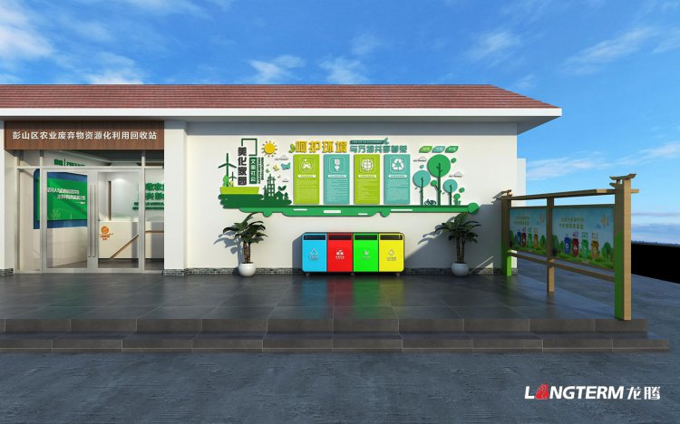 農業廢棄物回收站展廳規劃設計