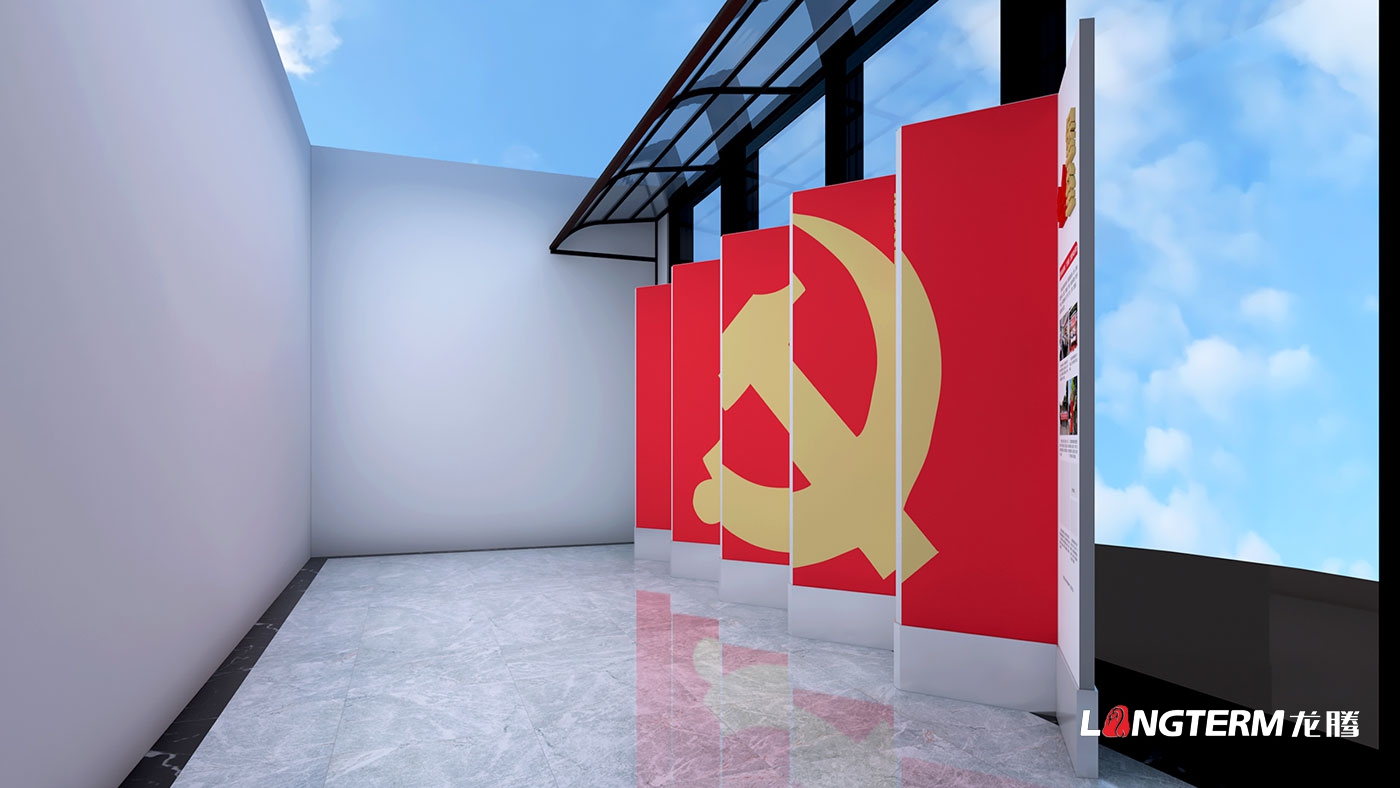 人社局文化建設_人社局黨建工作文化墻方案設計效果圖_人力資源和社會保障局樓道、辦事大廳、文化長廊黨建廉政文化氛圍營造
